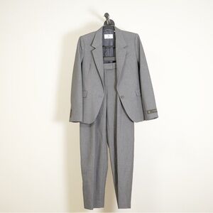 Babaton Heather Dark Grey Blazer Size US XXS & Finale Pant Suit Size US 0